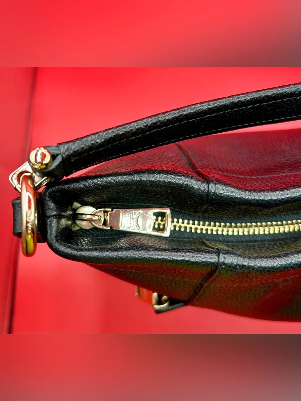 COACH Scout Hobo - Black Pebble Leather.